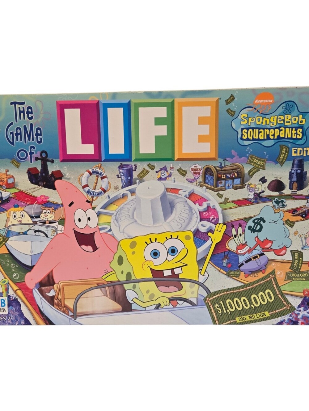 The Game of Life Spongebob Squarepants Edition 2005 **COMPLETE**